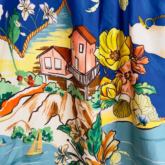 Antonio‎ Melani Womens 10 Evie Ocean Print Skirt & Top NWT - Picture 7 of 14